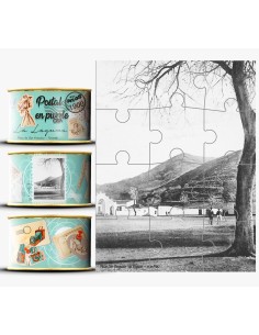 Postal Puzzle en Lata