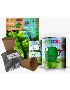 Kit Huerto Infantil Pimiento en Lata