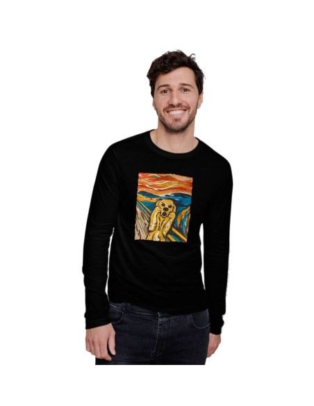 Camisetas Hombre Manga Larga