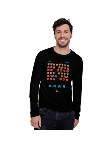 Camisetas Hombre Manga Larga