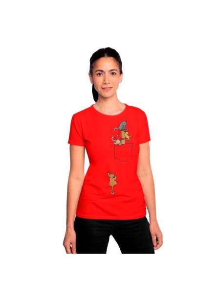 Camisetas Mujer Manga Corta