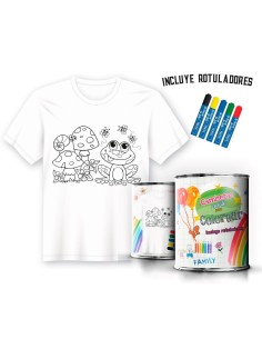 Camisetas de Pintar Infantil