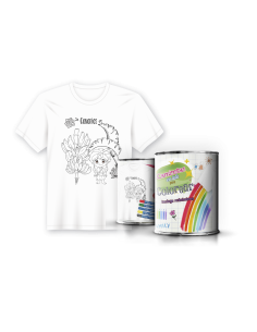 Camisetas de Pintar Infantil