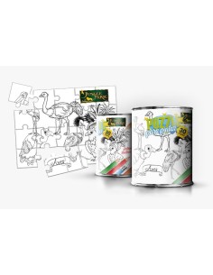 Puzzle de Pintar Infantil en Lata