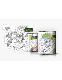 Puzzle de Pintar Infantil en Lata