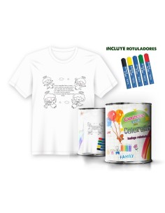 Camisetas de Pintar Infantil