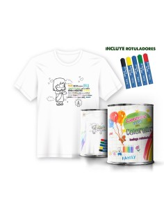 Camisetas de Pintar Infantil