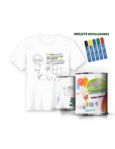 Camisetas de Pintar Infantil
