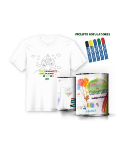 Camisetas de Pintar Infantil