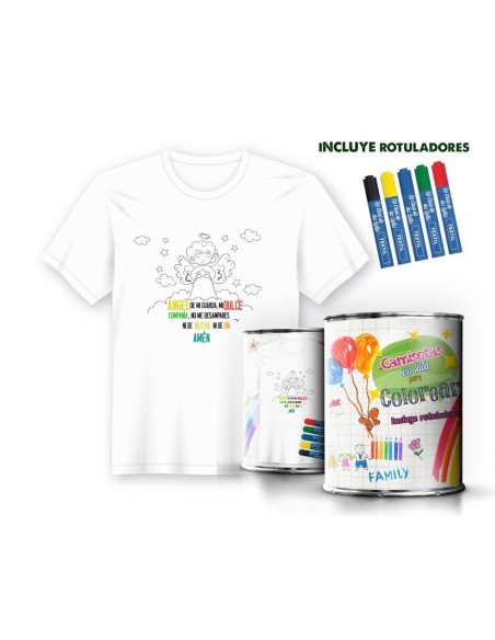 Camisetas de Pintar Infantil