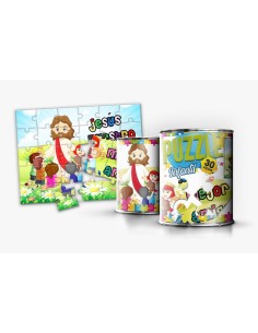 Puzzle Infantil en Lata