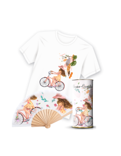 Camiseta & Abanico en Lata