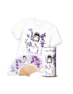 Camiseta & Abanico en Lata