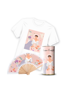 Camiseta & Abanico en Lata