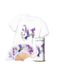 Camiseta & Abanico en Lata