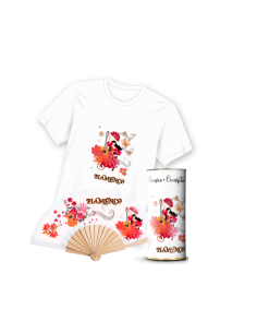Camiseta & Abanico en Lata