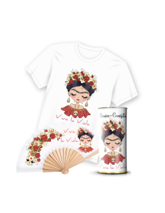 Camiseta & Abanico en Lata