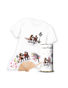 Camiseta & Abanico en Lata