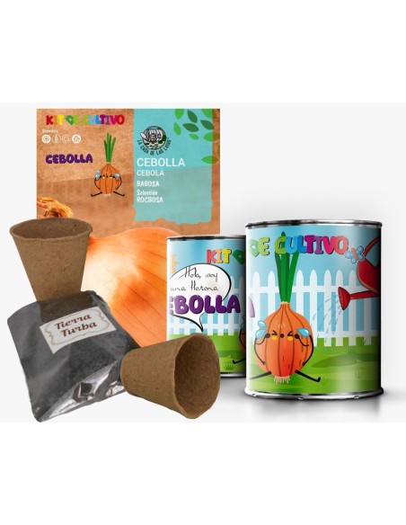 Kit Huerto Infantil Cebolla en lata