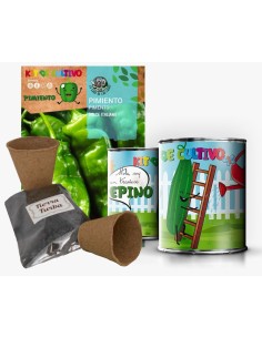 Kit Huerto Infantil Pepino en Lata