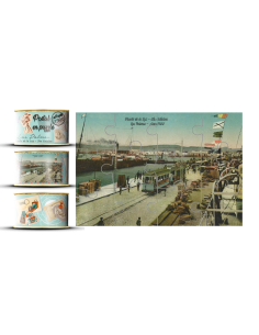 Postal Puzzle Vintage en Lata