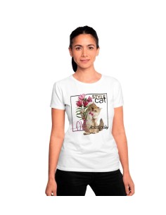 Camisetas Mujer Manga Corta