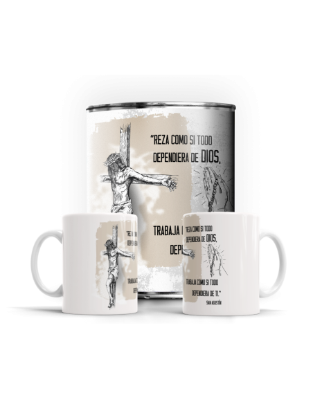 Taza Religiosa en lata
