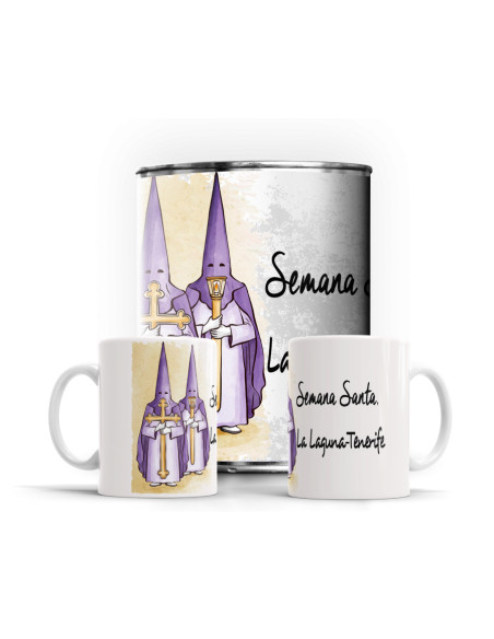 Taza Religiosa en Lata