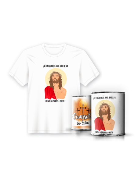 Camiseta Religiosa en Lata