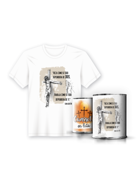 Camiseta Religiosa en Lata