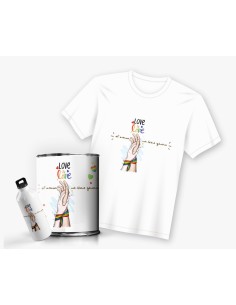 Camiseta  LGTBI en lata