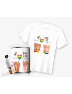 Camiseta LGTBI en lata