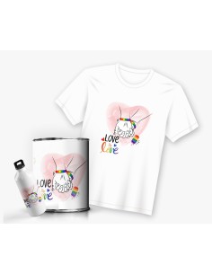 Camiseta LGTBI en lata